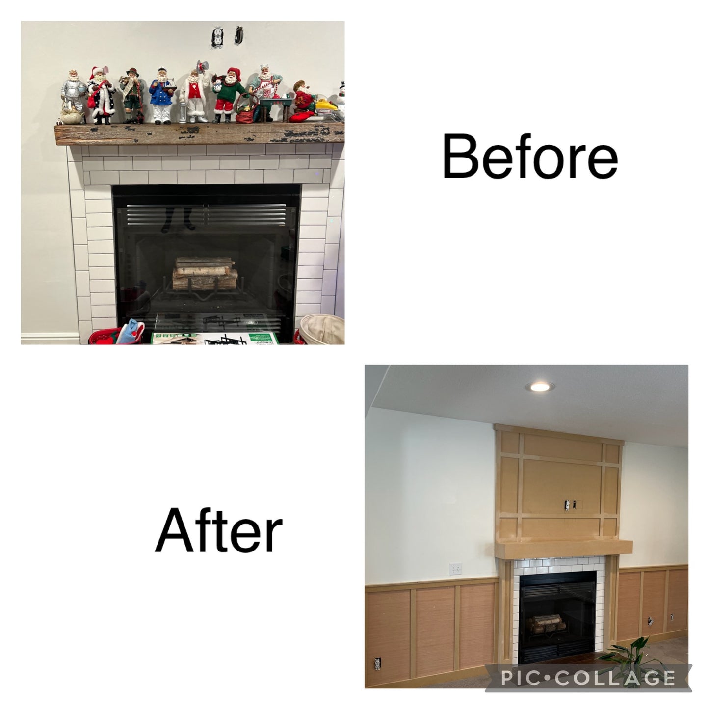Fireplace Mantel with surround