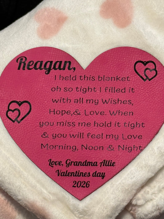 Personalized Blanket Tag